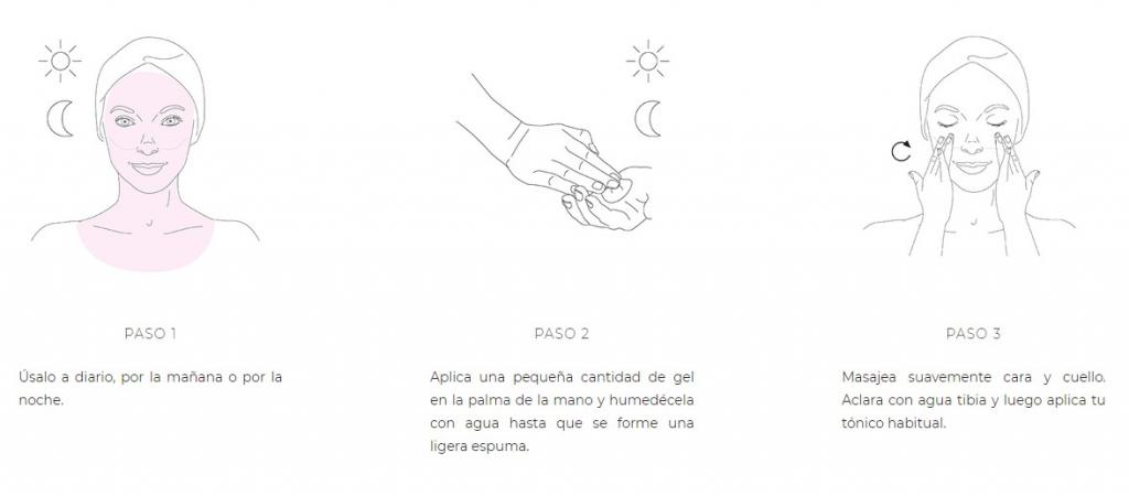 gel limpiador exfoliante Stabilizing